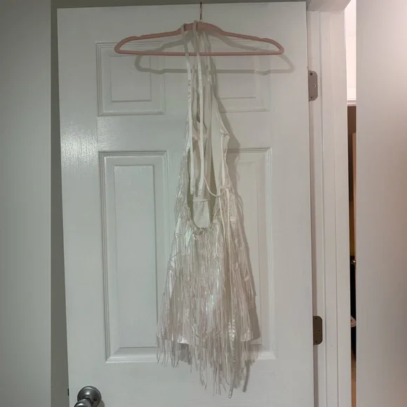 Sequin Fringe Romper - Picture 5 of 7